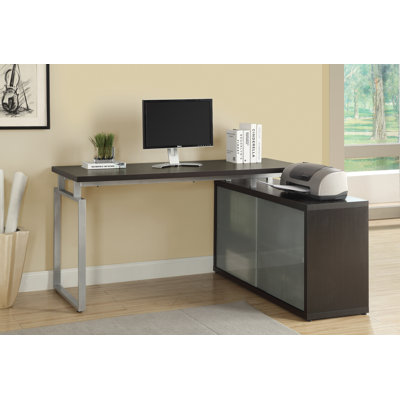 Monarch Specialties Inc Kelsey L Shaped Writing Desk Monarch Specialties Inc Hollow L Shaped Computer Desk