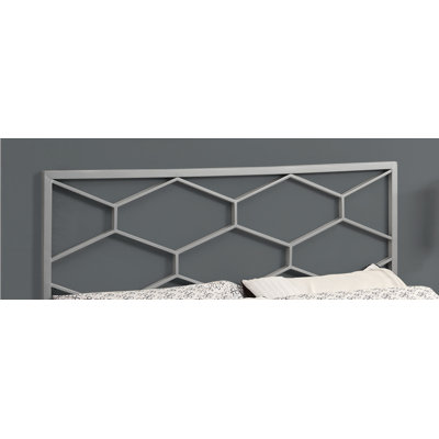 Queen / Full Combo Metal Headboard / Footboard by Monarch Specialties Inc. -image