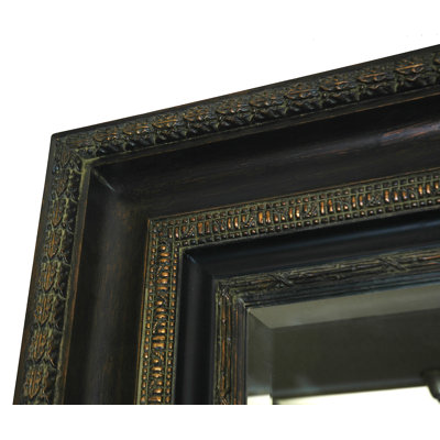 Imagination Mirrors Mahogany Majesty Small Wall Mirror in Mahogany