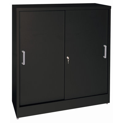 Sandusky Cabinets 42" Storage Cabinets with Sliding Door