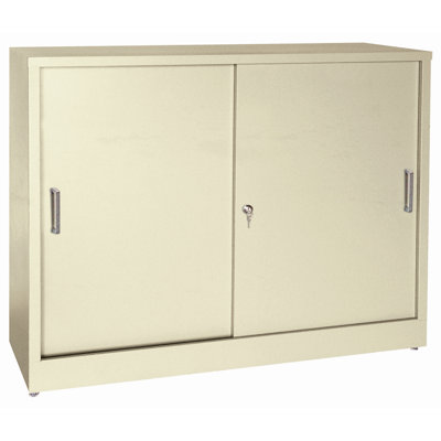 Sandusky Cabinets 29" Storage Cabinets with Sliding Door