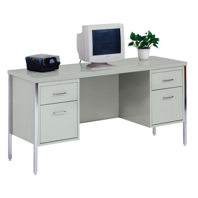 Sandusky Cabinets 60" W Kneespace Credenza