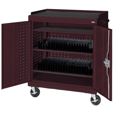 Sandusky Cabinets Mobile Tablet Storage Cart