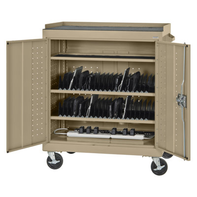 Sandusky Cabinets Mobile Tablet Storage Cart