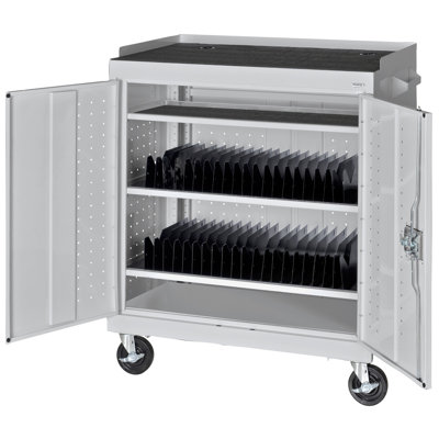 Sandusky Cabinets Mobile Tablet Storage Cart