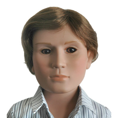 Carpatina Adam 18" Vinyl Boy Doll