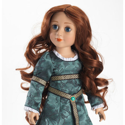 Carpatina Rowena Doll with Celtic Princess Slim Doll