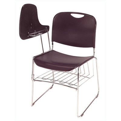 National Public Seating Hi Tech Ultra Compact Stacker with Tablet Arm