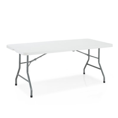 National Public Seating Fold 'N' Half Blow Molded Folding Table