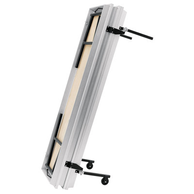 National Public Seating Three-Level Trans-Port Choral Risers and Guard Rails