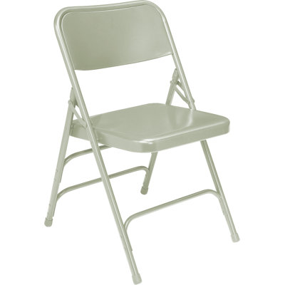 National Public Seating 300 Series Triple Brace Steel Folding Chair