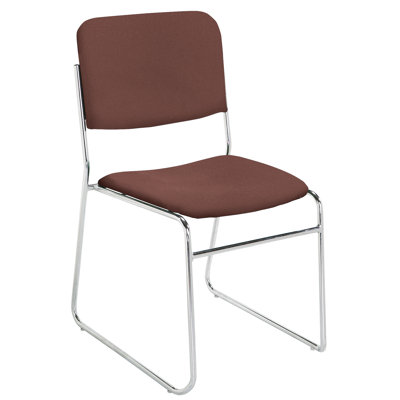 National Public Seating Signature Lightweight Fabric Padded Stack Chair