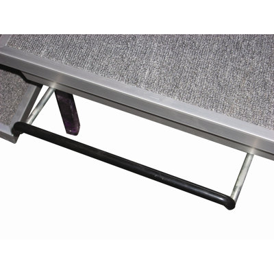National Public Seating Three-Level Trans-Port Choral Risers and Guard Rails