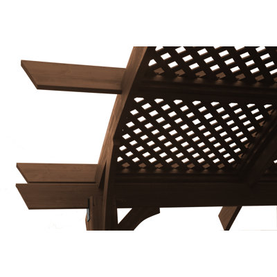 The Outdoor GreatRoom Company Sonoma Lattice Roof for Pergola