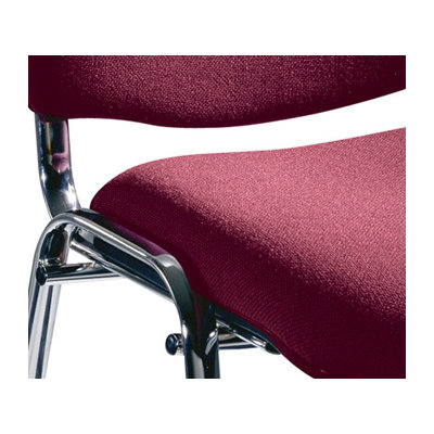 Safco Products Company Visit Upholstered Stacking Chair (Set of 2)