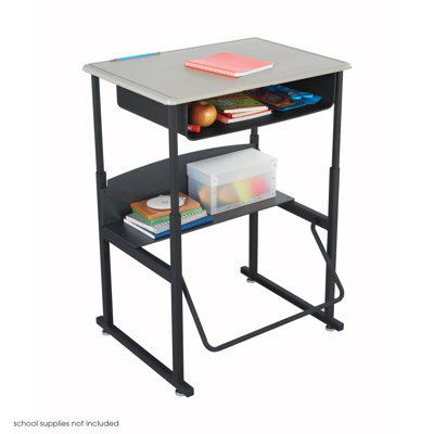 Safco Products Company AlphaBetter Writing Desk with Lower Shelf