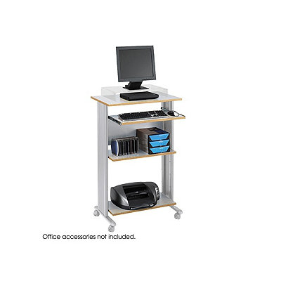 Safco Products Company MUV 30" W Fixed Height Stand-Up Workstation