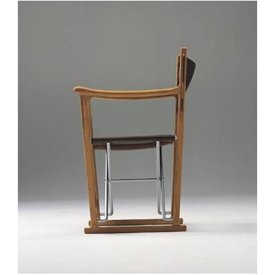 Skagerak Denmark Teak/Leather Classic Director Chair