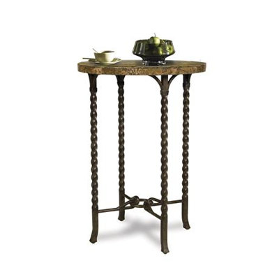 Riverside Furniture Medley 3 Piece Marble Top Pub Table Set in Camden