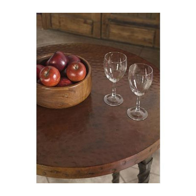 Riverside Furniture Medley Pub Table in Penney Patina