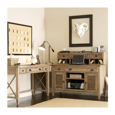 Riverside Furniture Coventry Credenza Desk with Hutch