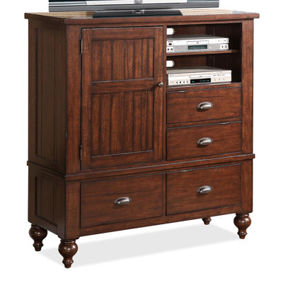 Castlewood 4 Drawer Media Chest by Riverside Furniture -image