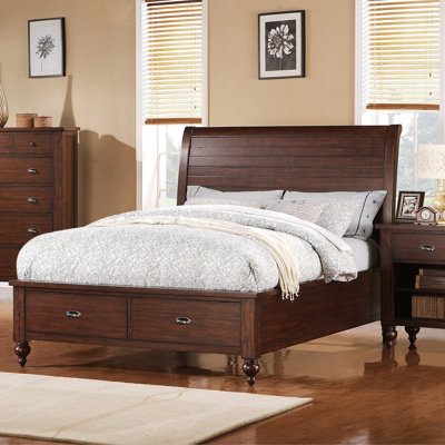 Castlewood Storage Sleigh Bed by Riverside Furniture -image