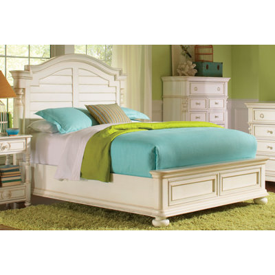 Placid Cove Low Panel Bed by Riverside Furniture -image