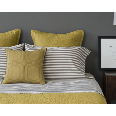 DwellStudio Ash Draper Stripe Sheet Set