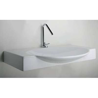 LaToscana Swing 85 Above Counter/ Wall Mount Bathroom Sink & Reviews ...