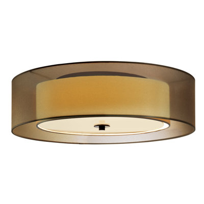 Sonneman Puri 3 Light Flush Mount