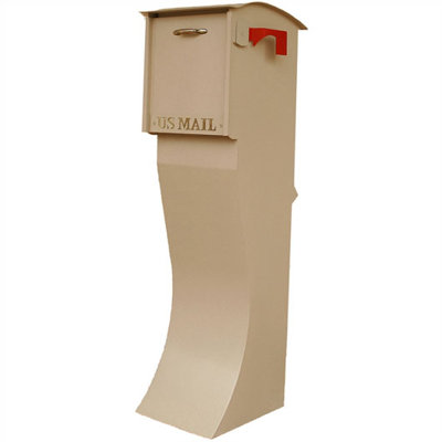Curbvault CurbVault Anti-Theft Locking Column Mounted Mailbox