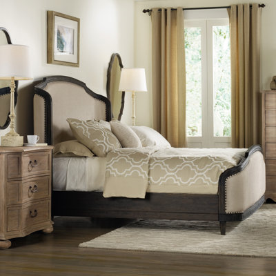 Corsica Upholstered Shelter Bed by Hooker Furniture -image