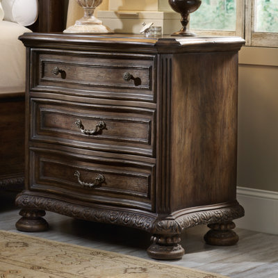 Rhapsody 3 Drawer Nightstand by Hooker Furniture -image