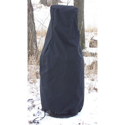 The Blue Rooster Extra Large Chiminea Cover in Black