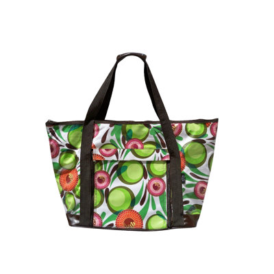 Swirl Dot Paisley Picnic Tote