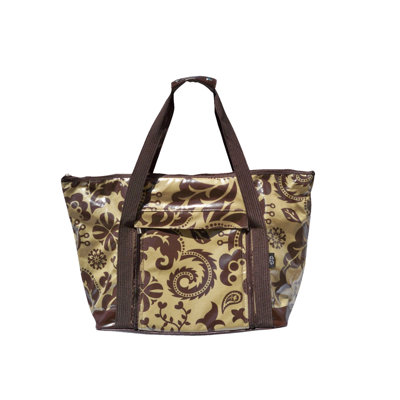 Tonal Picnic Tote in Brown