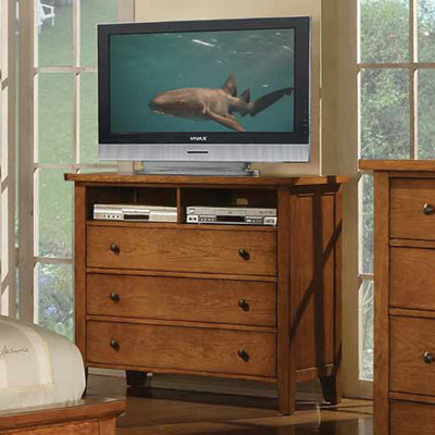Vintage 3 Drawer Media Dresser by Winners Only, Inc. -image