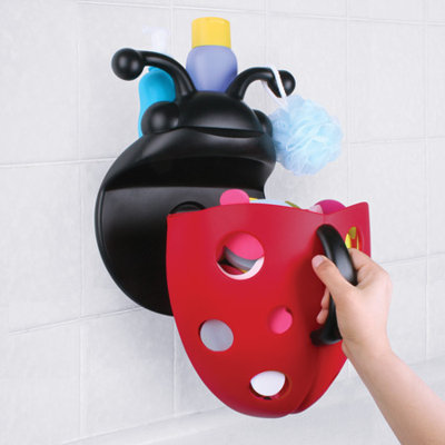 Boon Bug Pod Bath Toy Scoop in Red