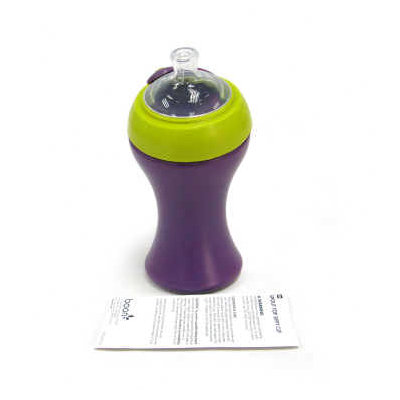 Boon Swig Ergo Sippy Cup Straw Tall in Kiwi / Grape