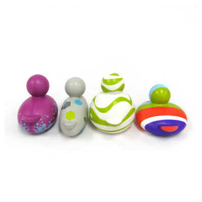 Boon Odd Duck (4 Pack) in Assorted Purple