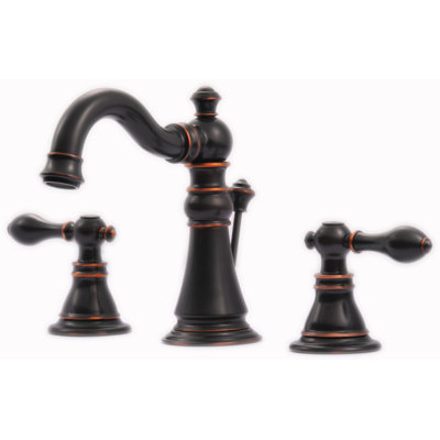 Ultra Faucets Widespread Bathroom Faucet with Double Handles