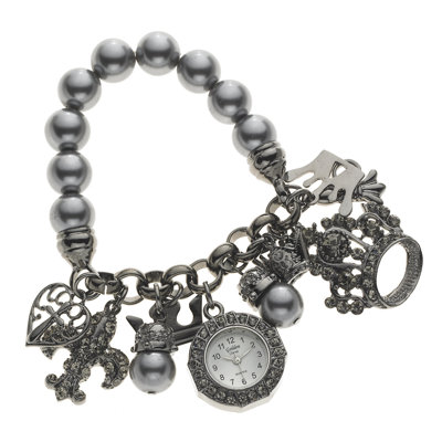 Golden Classic Women's Good Luck Charm Watch in Gun