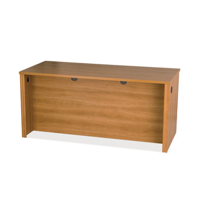Bestar Embassy L-Shaped Executive Workstation with Assembled Pedestal
