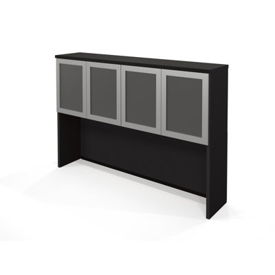 Bestar Pro-Concept L-Shaped Executive Workstation with High Hutch