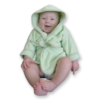 Trend Lab Infant Terry Velour Bath Robe in Pink