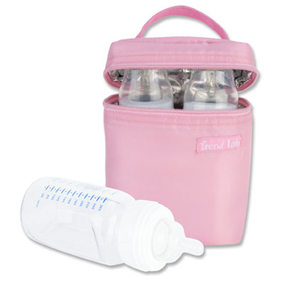Trend Lab Bottle Bag in Pink
