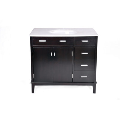 Simpli Home 36" Urban Loft Bathroom Vanity