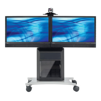Avteq Executive Video Conferencing Stand with Extra Cabinet Depth