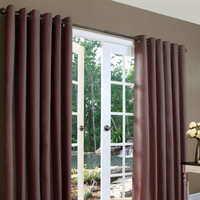 Thermalogic Weathermate Solid Insulated Color Grommet Top Curtain